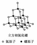 a.立方相氮化硼含配位键b→nb.